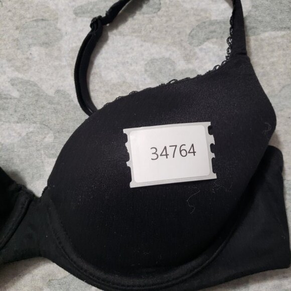 Victoria s Secret Bra Womens 32C‎ Black Body By Victoria Underwired - Picture 8 of 8